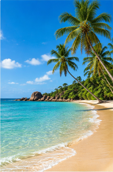 Sri Lanka beach holiday on the tropical coastline