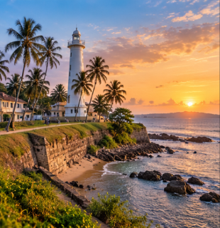 Historic Galle Fort in Sri Lanka