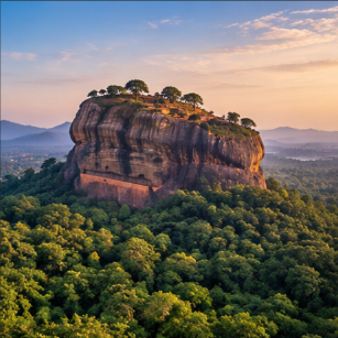Sigiriya Rock Fortress in Sri Lanka